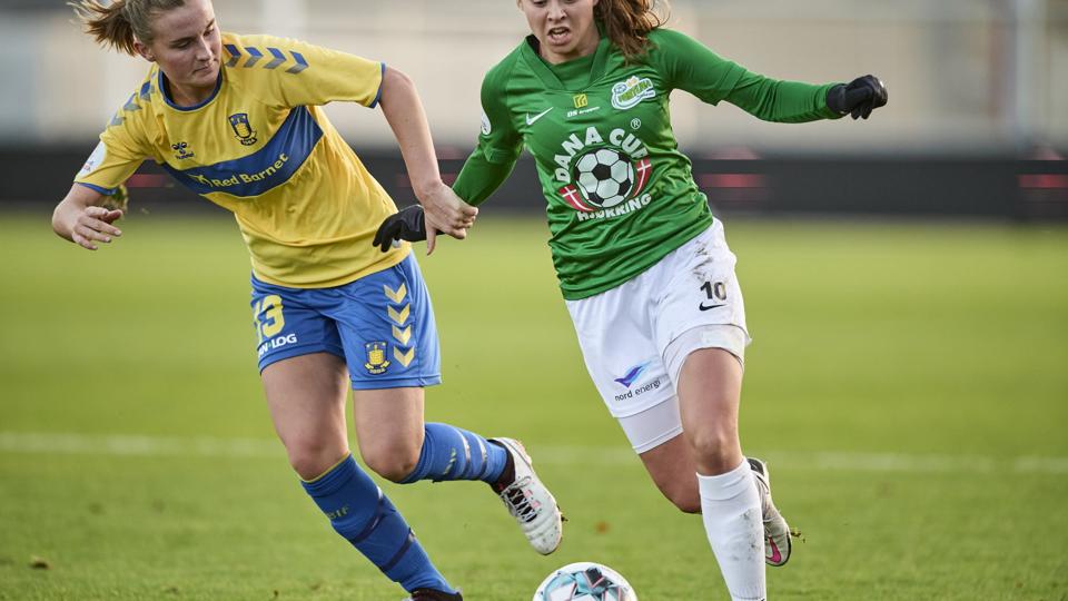 Emma Snerle har spillet en strålende efterårssæson og er blevet belønnet med prisen som Efterårets Spiller. Arkivfoto: Henrik Bo
