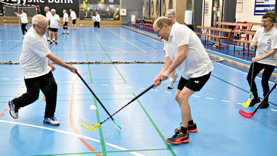 Motion i Hjallerup, mens der stadig var fuld drøn på alle aktiviteterne. Foto: Kurt Bering