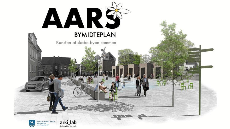 Der ligger nu et udkast til en plan for midtbyen i Aars - et udkast som politikerne i byrådet har fået præsenteret på et temamøde.