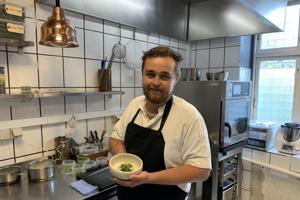 Værste ret var på trestjernet Michelin-restaurant: Griseøre i gele voksede i munden på Søren
