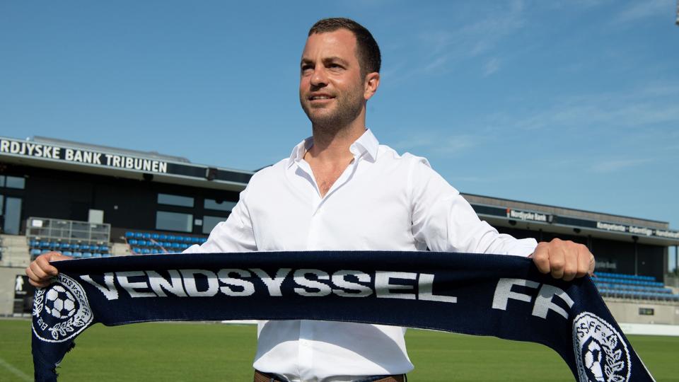 Ahmet Schaefer - 39-årig schweizer - er ny bestyrelsesformand i Vendsyssel FF. Foto: Bente Poder