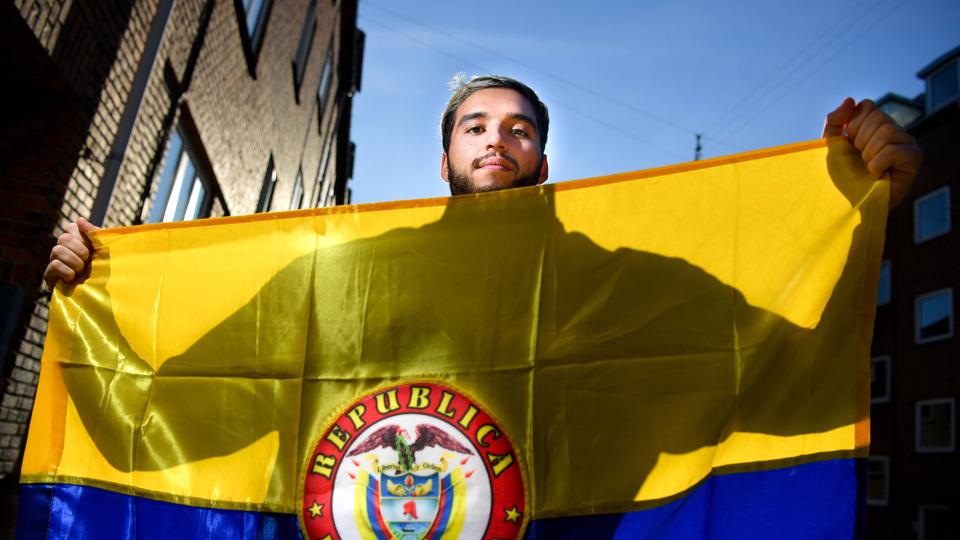 23-årige Frederik Thingbak fra Sæby har altid vidst, at han kom til verden i Colombia, men han havde brug for at finde ud af meget mere. Foto: Claus Søndberg