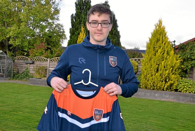 17-årige Oliver Roberts fra Arden er nu en del af det anerkendte hollandske FIFA-Akademi Team Gullit. Foto: Jesper Bøss