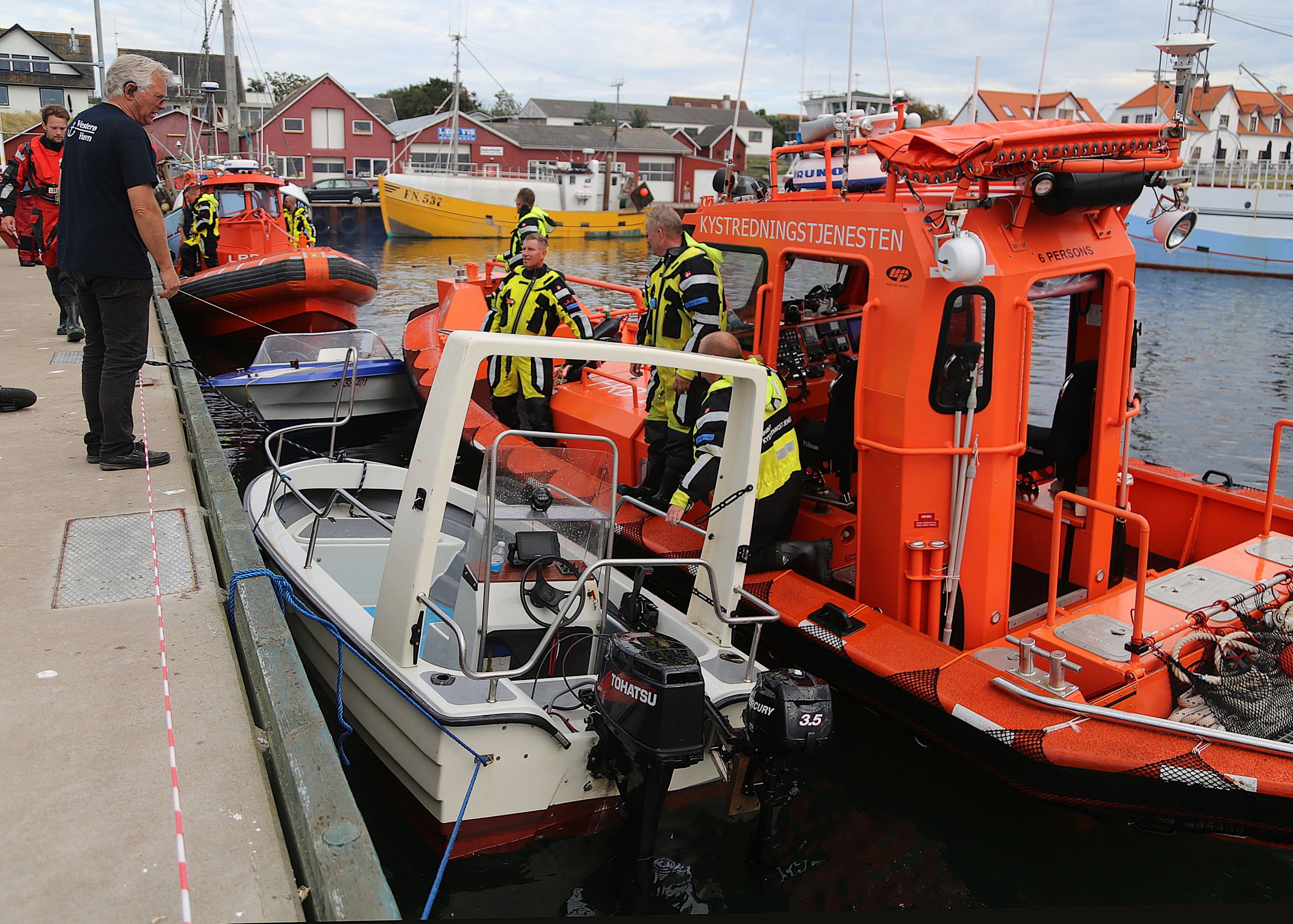 Stor redningsaktion på Læsø: Én person druknet