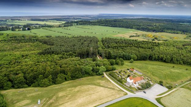 Lerup Kirke var udgangspunktet for denne vandretur. Foto: Lars Pauli <i>Foto: Lars Pauli</i>