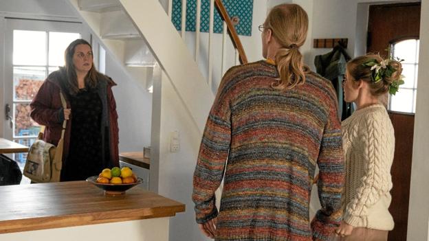 Hjørdis bruger skolen som undskyldning for ikke at tage ansvar i sit parforhold - egentlig en meget ritask handlemåde. Foto: Per Arnesen/TV 2 <i>Per Arnesen/TV 2</i>