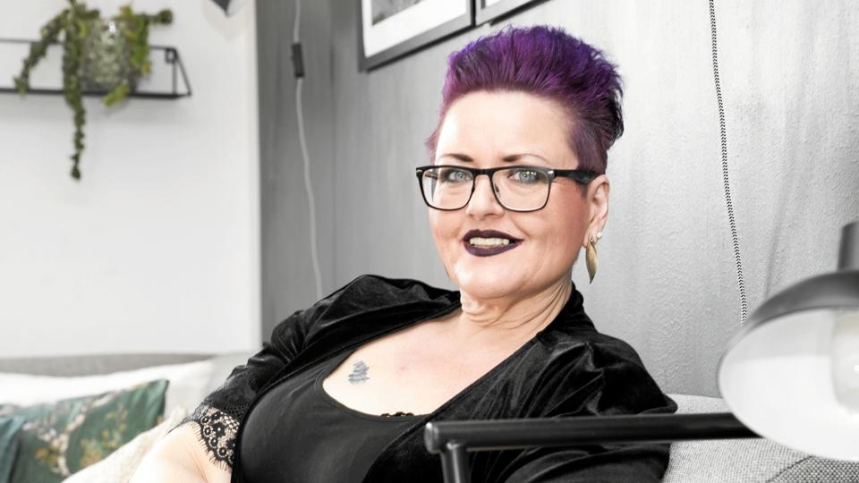 Marina Fauerholdts selvbiografi, "Barberbladstræet" er barsk læsning. Foto: Allan Mortensen <i>Allan Mortensen</i>