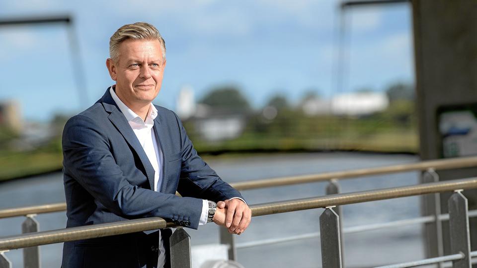 - Vi har vendt forretningen, siger Claus Beier. Arkivfoto