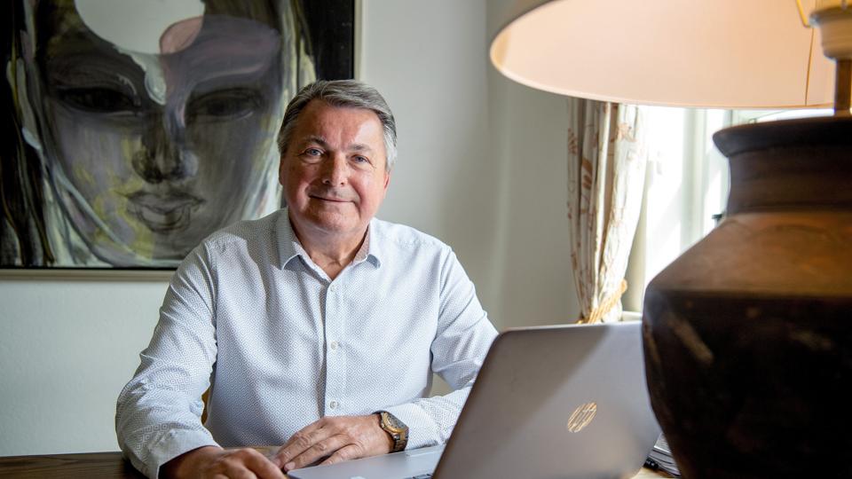 Eigild B. Christensen er en af Nordjyllands rigeste erhvervsfolk. Foto: Bente Poder