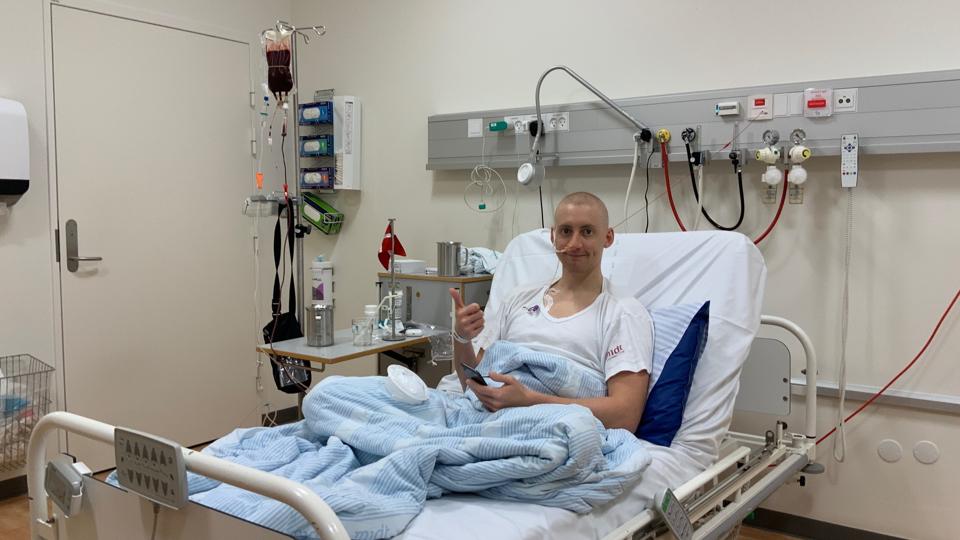 27-årige Anders Søbye oplevede det, mange frygter. Han blev ramt af akut leukæmi tilbage i oktober 2019.