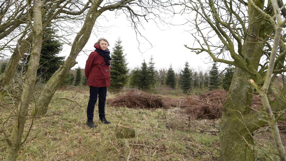 Susanne Skjødt håber på at se unikke grunde og sommerhuse på stykket mellem Hjortdal og Slettestrand. Foto: Henrik Louis