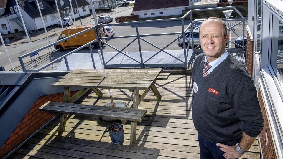 Jan Sørensen, købmand, Meny Klarup. Foto: Lars Pauli <i>Foto: Lars Pauli</i>