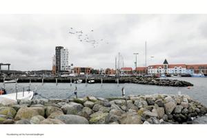 Højhus eller ej: Folk i Strandby er vildt uenige om boliger i 12-etager på havnen