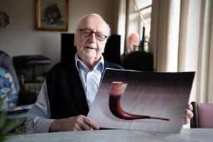 100-årig gjorde kostbart mosefund som ung - nu har han fået en glædelig nyhed