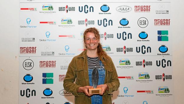 Sidste års vinder af Cold Hawaii Surf- & Filmfestival var Andrea Rosvall.Privatfoto