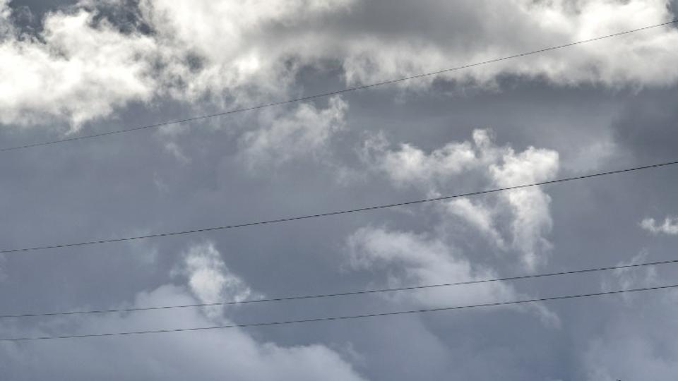 Skyer og regn er på vej mod Nordjylland, ifølge DMI. Arkivfoto: Henrik Louis