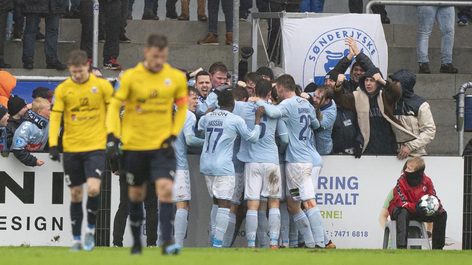 Hobro havde en dårlig søndag i Haderslev. Foto: Claus Fisker/Ritzau Scanpix <i>Ritzau Scanpix</i>