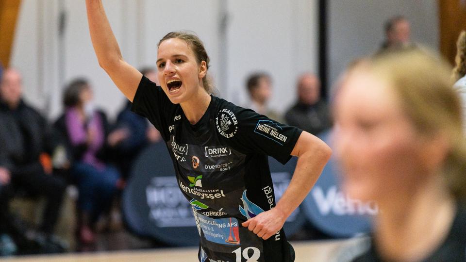 Pernille Brandenborg og Vendsyssel Håndbold vandt sikkert i Gudme. Arkivfoto: Peter Broen <i>Foto: Peter Broen</i>