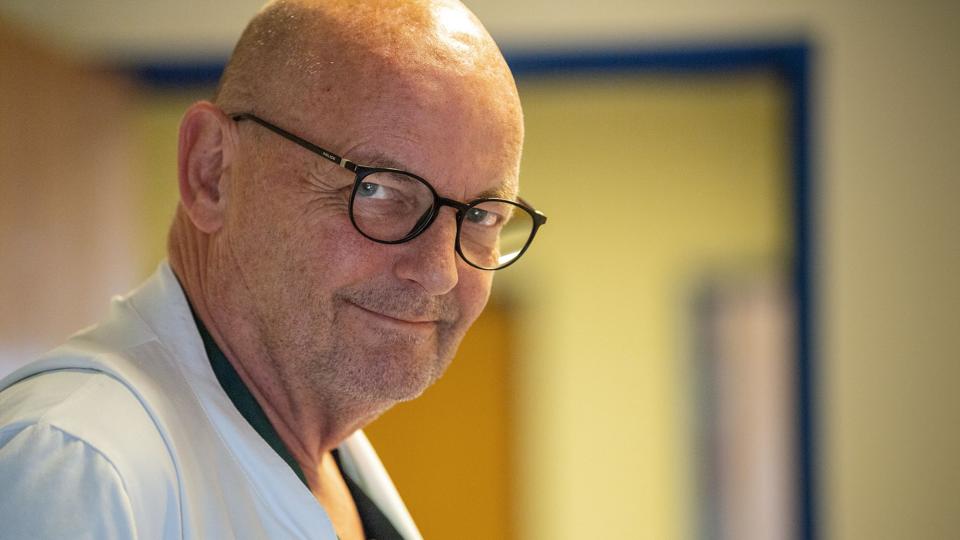 Professor Peter Søgaard, Aalborg Universitetshospital, ser store perspektiver i ny fremgangsmåde ved skanning af hjerter. Foto: Martél Andersen <i>Foto: Martél Andersen</i>