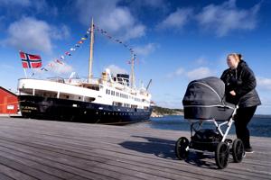 Sehr schön: Tyske krydstogtgæster stævnede ind i Mariager Fjord - turistfolk håber på flere af den slags besøg