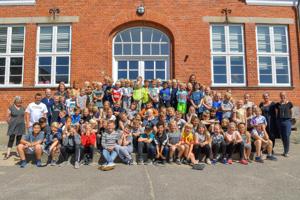 Den absolut sidste skoledag i Skelund: Nogle er glade, andre mere vemodige