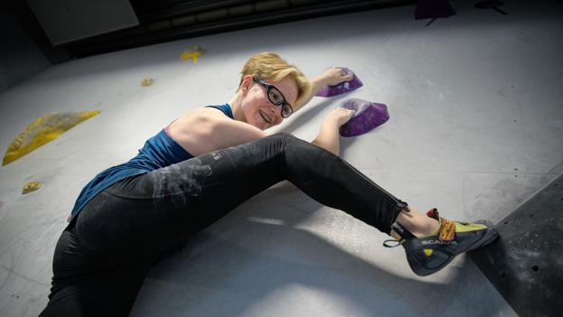 Anine er den vildeste klatretøs: På to år har hun bevæget sig fra DM til VM, fra Himmerland til Italien