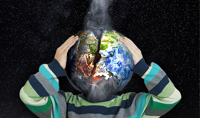 Jorden brænder under de unge: Klimadebat kan udløse angst