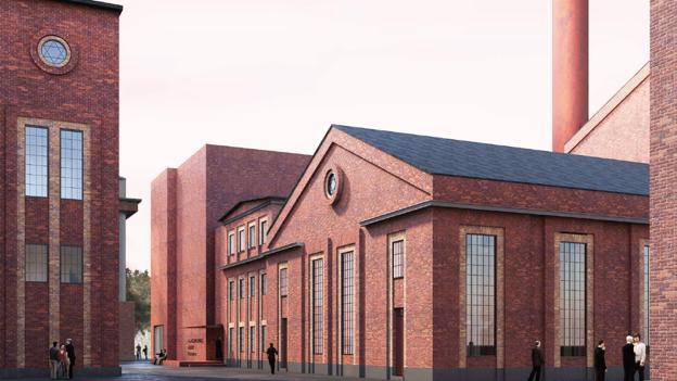 Bertelsen & Scheving Arkitekters visualisering af projektet