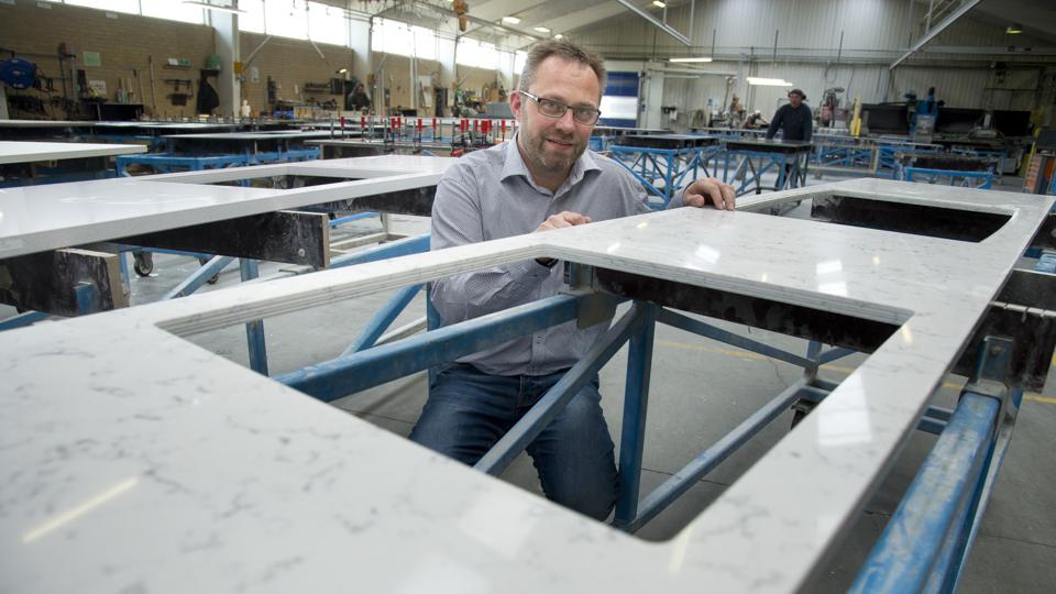 Lars Langkjær, adm. direktør, kan se tilbage på et rekordår for virksomheden. Foto: Bo Lehm