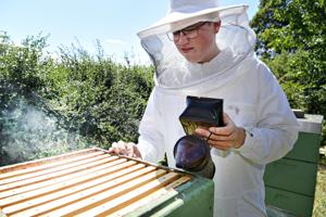 Asger er 16 år og blandt verdens bedste unge biavlere