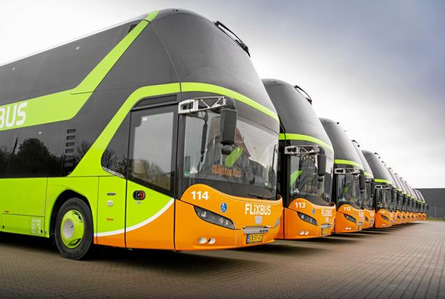 Der bliver nu indsat nye busser på FlixBus’ rute mellem Aalborg og København.PR-foto