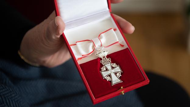 Sådan ser et ridderkors ud. <i>Arkivfoto: Hans Ravn</i>