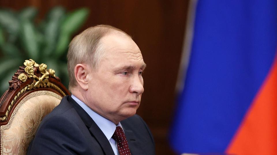 Den russiske præsident, Vladimir Putin, tog fejl med hensyn til invasionen af Ukraine, men han er ikke sindssyg, siger tidligere udenrigsminister Andrej Kozyrev. (Arkivfoto). <i>Mikhail Klimentyev/Ritzau Scanpix</i>