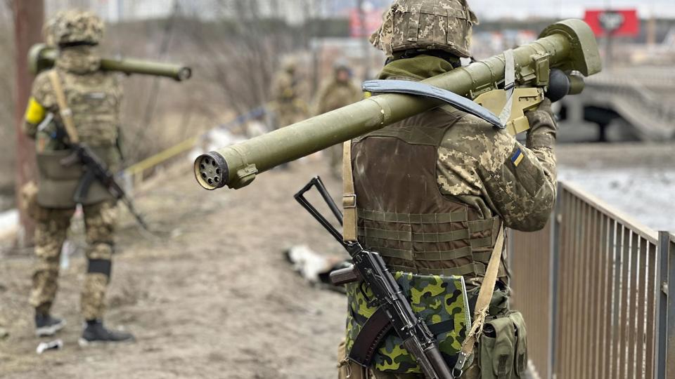 Ifølge de nyeste efterretninger holder de ukrainske styrker godt stand mod Ruslands invasion af Ukraine. (Arkivfoto). <i>Pavel Nemecek/Ritzau Scanpix</i>