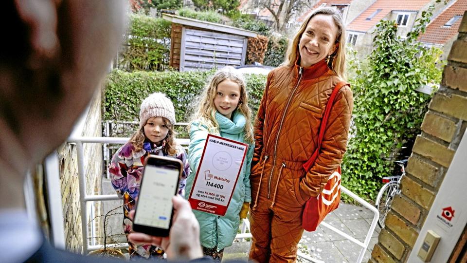Søndag vil der blive stemt dørklokker i Støvring, Sørup og Gravlev af frivillige. Privatfoto