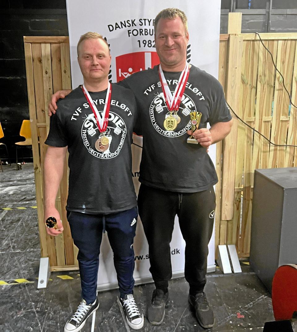 Patryk Bolek og Casper Futtrup.Privatfoto