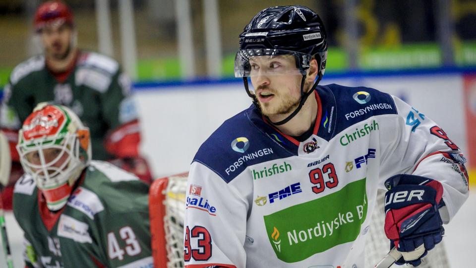 Mark Mcneill scorede for White Hawks i sejren over Rødovre. Arkivfoto: Martin Damgård <i>Martin Damgård</i>