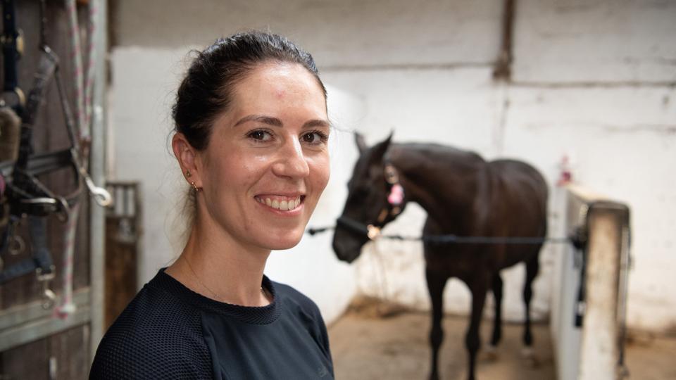 OL-rytter Carina Cassøe Krüth har efter et godt år firdoblet sin virksomheds overskud. Arkivfoto: Bente Poder