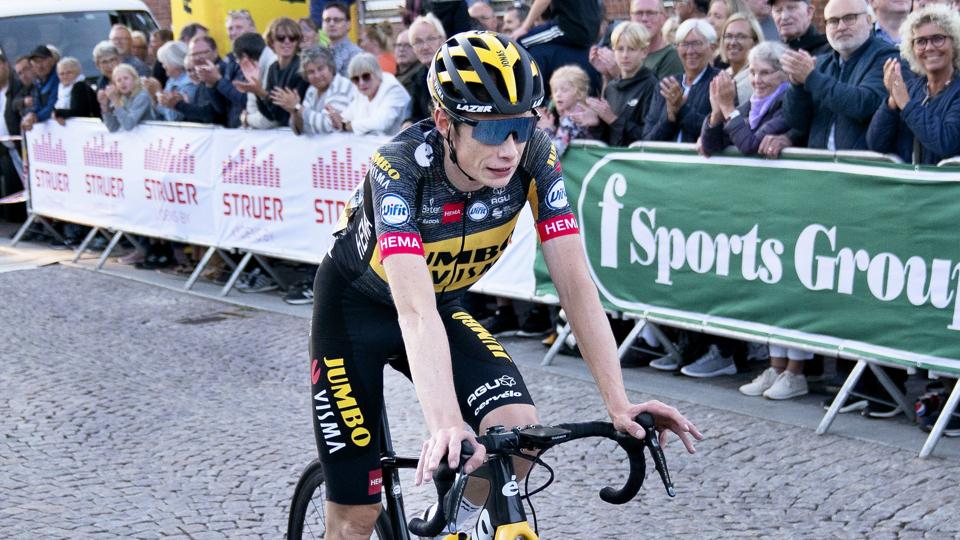 Jonas Vingegaard ramte ikke topniveauet, da han blev nummer 23 på enkeltstarten i Tirreno-Adriatico. (Arkivfoto) <i>Henning Bagger/Ritzau Scanpix</i>