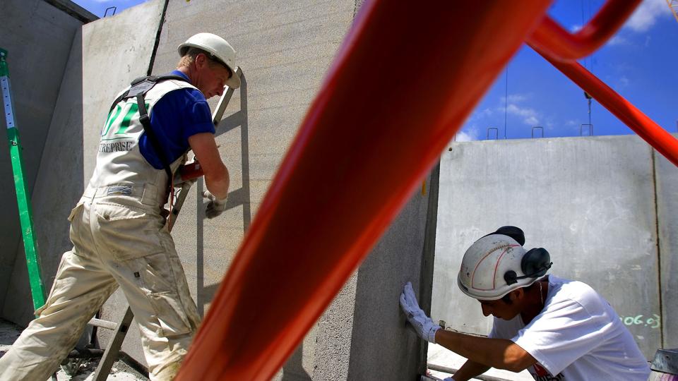 I løbet af 2021 har dyrere materialer været med til at gøre det dyrere at bygge ny bolig. (Arkivfoto). <i>Søren Bidstrup/Ritzau Scanpix</i>