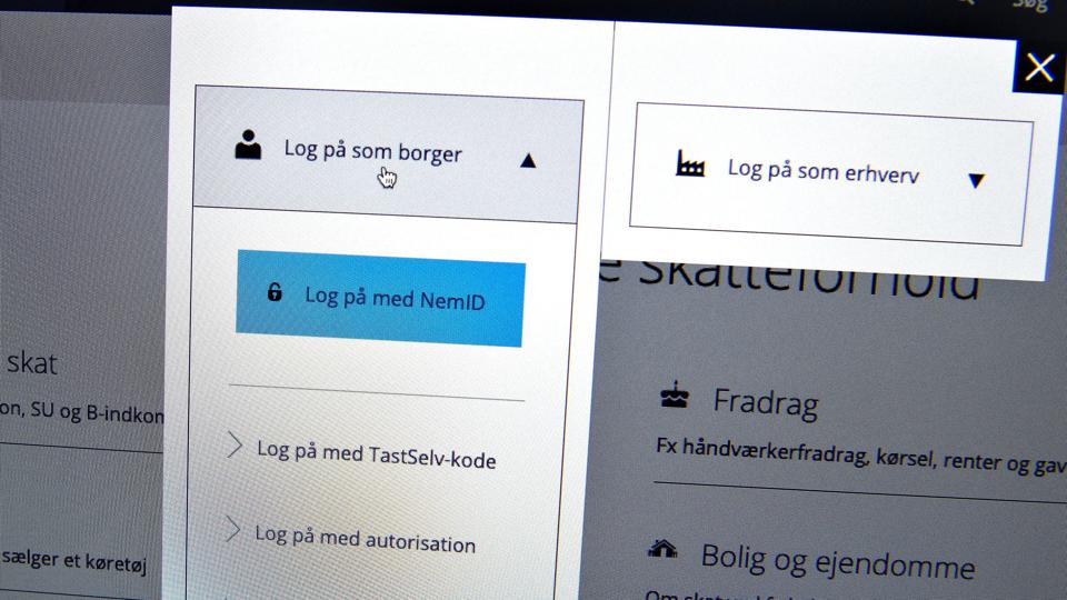 Det er typisk kørselsfradraget, som mange borgere taster ind i deres årsopgørelser (Arkivfoto). <i>Henning Bagger/Ritzau Scanpix</i>
