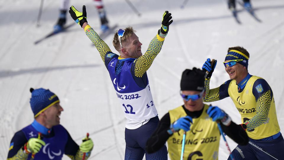 De ukrainske atleter havde et stort PL med 29 medaljer. <i>Shuji Kajiyama/Ritzau Scanpix</i>