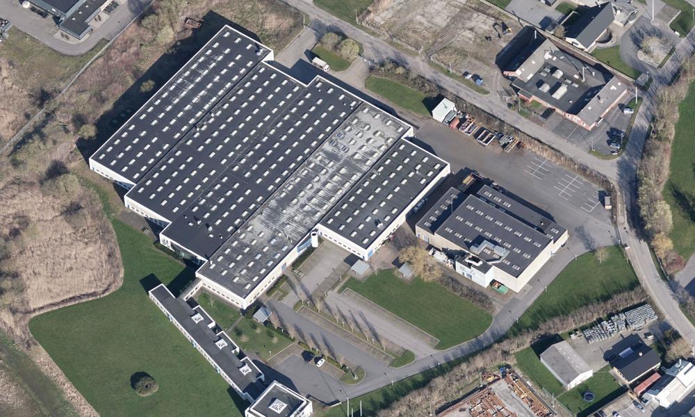 IPA Beslags fabrik i Nibe. IPA Beslags fabrik i Nibe.