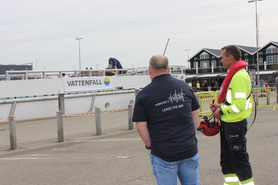 Hvide Sande Havn er allerede servicehavn for blandt andet Vattenfalls havvindmøller i Nordsøen
