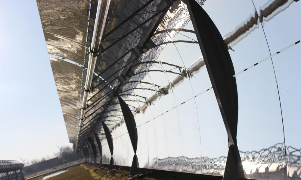 Der er indlagt en ekskursion til Brønderslev Forsynings store CSP-solfangeranlæg Der er indlagt en ekskursion til Brønderslev Forsynings store CSP-solfangeranlæg