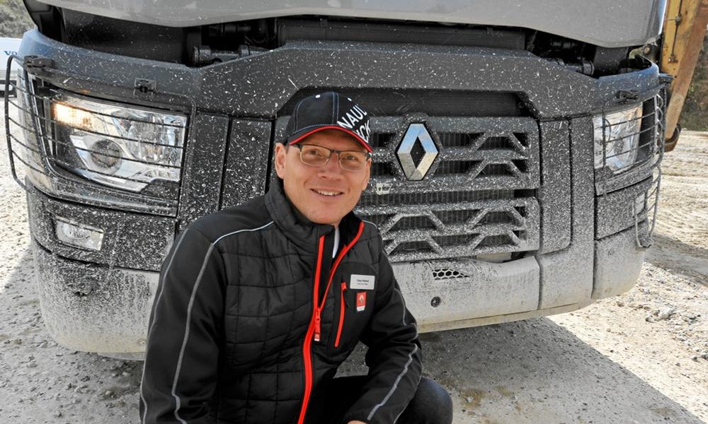 Claus Rieland fra Renault Trucks Danmark. Foto: Carsten Teiner.