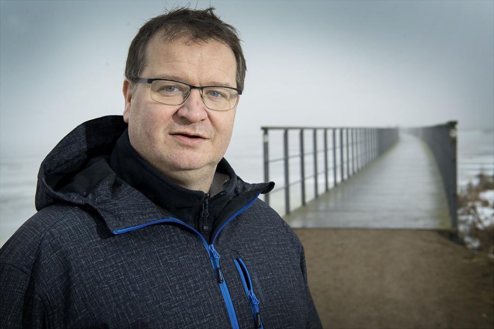 Martin Sørensen har forladt kassererposten i Ranum Borgerforening på grund af uenighed. <i>Lars Pauli</i>