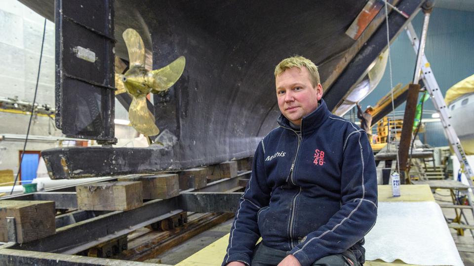 Christian Mathiesen og værtsfolkene i Aalborg frygter at blive ofre for statens udbudskrav. Foto Peter Broen