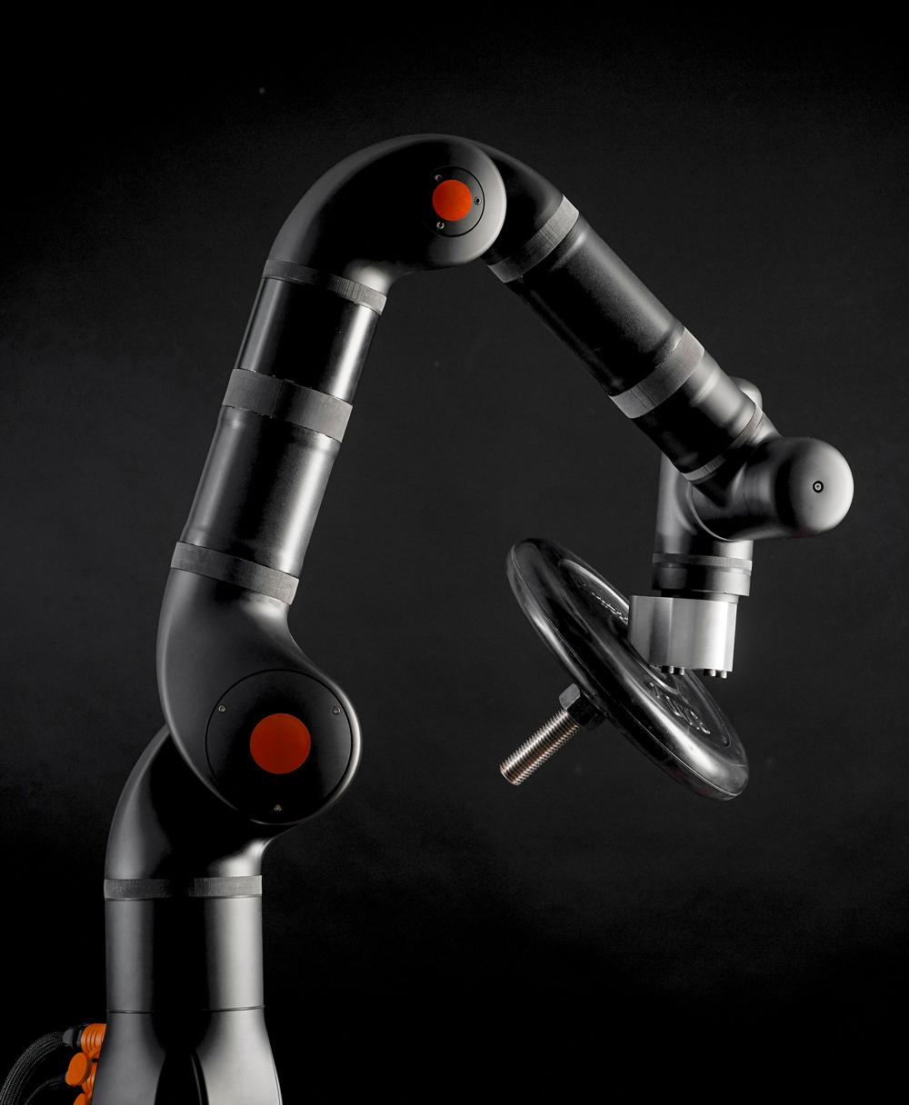 Den nye robotarm fra Kassow Robots kan opleves på Automatica-messen. Foto/Kassow Robots
