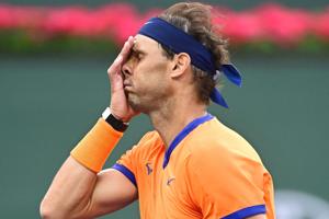 Problemer med vejrtrækning bekymrer slagen Nadal